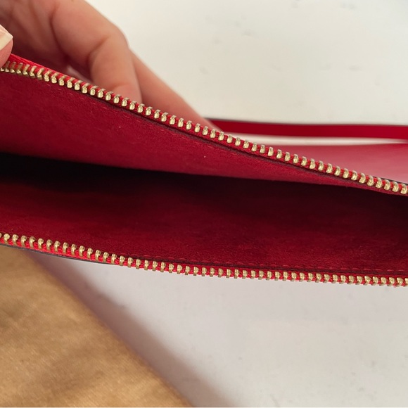 Louis Vuitton red pochette purse - Picture 6 of 11